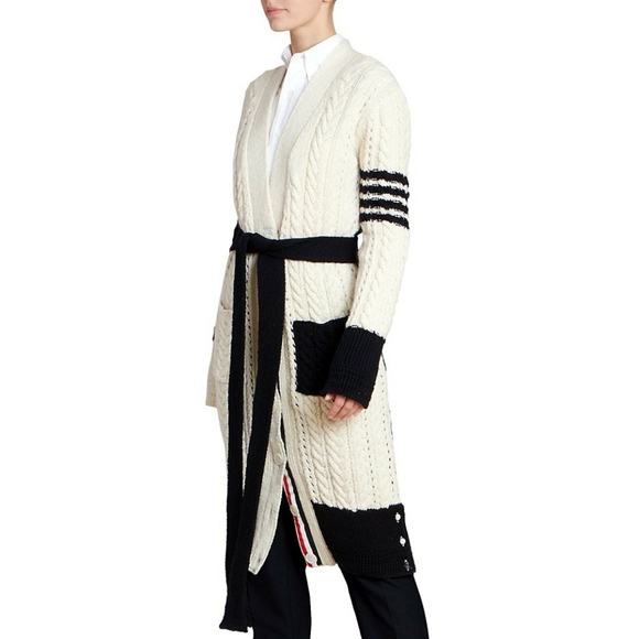 ❌❌SOLD❌❌2020 Thom Browne Long V neck Cardigan 38 - Picture 5 of 11